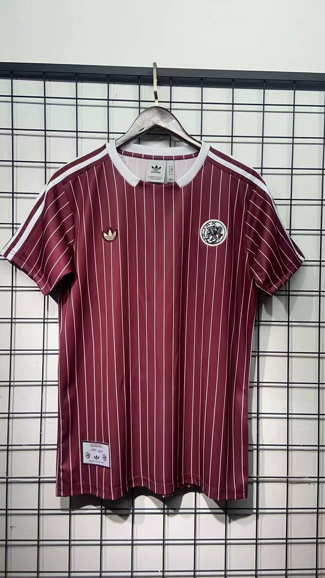 AAA Quality Ajax 25/26 Red Retro Training Jersey